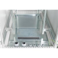 DIGITUS DN-19-42U-I-8-12-1 - 42HE Netzwerkschrank, Indoor IP55 2100x800x1200, inkl. Sockel, grau (RAL 7035)