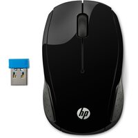HP Wireless-Maus 200 - Beidhändig - Optisch - RF...