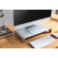 DIGITUS DA-90369 - Schlanke Aluminium Monitorerhöhung Silber