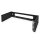 DIGITUS DN-19-PB-2U-SW - 2HE Wandmontage Patch-Halter,106x505x250 mm tiefenverstellbar, stapelbar, schwarz (RAL 9005)