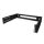 DIGITUS DN-19-PB-2U-SW - 2HE Wandmontage Patch-Halter,106x505x250 mm tiefenverstellbar, stapelbar, schwarz (RAL 9005)