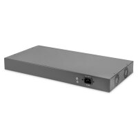 DIGITUS DN-95343 - Fast Ethernet PoE Switch 24-port PoE +...