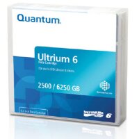 Quantum LTO Ultrium 6 - 2.5 TB / 6.25 TB - Schwarz