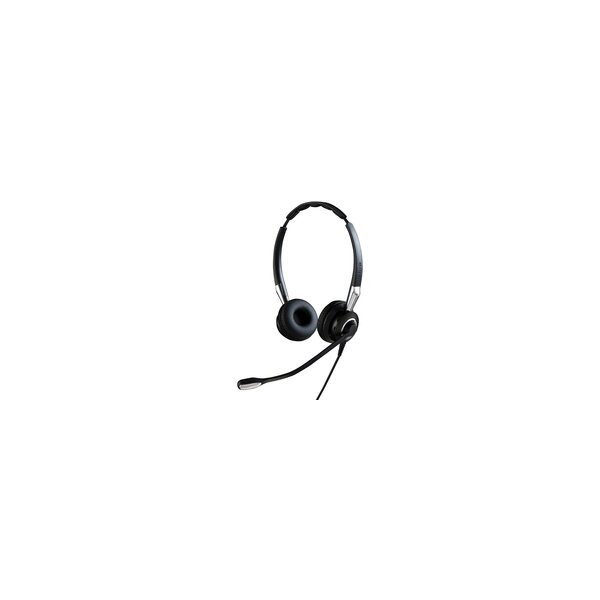 Jabra Biz 2400 II Duo / Mono - Kabelgebunden - Büro/Callcenter - 77 g - Kopfhörer - Schwarz - Silber