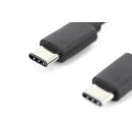 DIGITUS AK-300138-030-S - USB Type-C Anschlusskabel, Type-C - C M/M, 3.0m, 3A, 480MB, Version 2.0, bl
