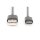 DIGITUS AK-300154-018-S - USB Type-C Anschlusskabel, Typ C auf A St/St, 1.8m, 3A, 480MB, 2.0 Version, sw