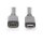 DIGITUS AK-300210-020-S - USB Type-C Verlängerungskabel, Typ C St/Bu, 2,0m, 3A, 480MB, Version 2.0, sw