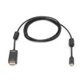 DIGITUS AK-300330-020-S - USB Type-C Adapterkabel, Typ-C auf HDMI A St/St, 2.0m, 4K/60Hz, 18GB, CE, swl, gold