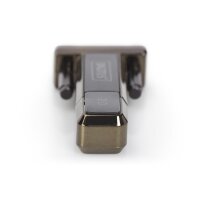 DIGITUS DA-70167 - USB 2.0 zu seriell Konverter, DSUB 9M inkl. USB A Kabel 80cm
