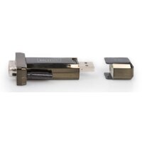 DIGITUS DA-70167 - USB 2.0 zu seriell Konverter, DSUB 9M inkl. USB A Kabel 80cm