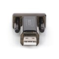 DIGITUS DA-70167 - USB 2.0 zu seriell Konverter, DSUB 9M inkl. USB A Kabel 80cm