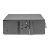 DIGITUS DN-651113 - Industrieller 7-port Gigabit PoE+Switch+1 PD-port IEEE802.3af/at, DIN rail, erweiterter Temp.Bereich