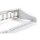 DIGITUS DN-91419 - Modular Patch Panel, geschirmt, 12-Port Blank,1HE,254mm (10") Rack Mount, grau RAL 7035