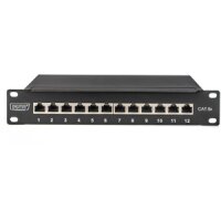 DIGITUS DN-91612S-EA - CAT 6A Patch Panel,...