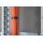 DIGITUS DN-19-ORG-42U-CT-N - 42HE vert. Kabeltrasse f. Netzwerk- u. Serverschr. 1650x130x25 mm, Farbe Grau (RAL 7035)