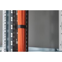 DIGITUS DN-19-ORG-42U-CT-N-B - 42HE vert. Kabeltrasse f. Netzwerk- u. Serverschr. 1650x130x25 mm, Farbe Schwarz (RAL 9005)