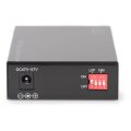 DIGITUS DN-82140 - Gigabit Ethernet PoE+ Medienkonverter, SFP SFP offener Slot, 802.3at, 30W, ohne SFP Modul