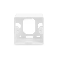 DIGITUS DN-9006/B5-N - CAT 6 Anschlussdose, geschirmt, 2x RJ45 8P8C, LSA, Reinweiß, Aufputz, Set= 5 Stk.
