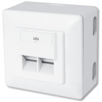 DIGITUS DN-9006/B5-N - CAT 6 Anschlussdose, geschirmt, 2x...