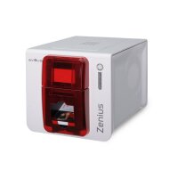 Evolis Zenius Expert - Wärmeübertragung - Verkabelt & Kabellos - Rot