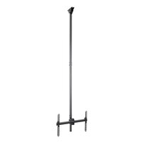 StarTech.com TV-Deckenhalterung - Vollbewegliche - Universelle - Hängende Einzelbildschirmhalterung mit Langem - Verstellbarem Teleskopmast - Neigbar/Schwenkbar - VESA-Halterung für 32"-75" Bildschirme - 50 kg - 81,3 cm (32") - 190,5 cm (75") - 200 x 200