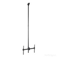 StarTech.com TV-Deckenhalterung - Vollbewegliche - Universelle - Hängende Einzelbildschirmhalterung mit Langem - Verstellbarem Teleskopmast - Neigbar/Schwenkbar - VESA-Halterung für 32"-75" Bildschirme - 50 kg - 81,3 cm (32") - 190,5 cm (75") - 200 x 200