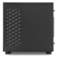 Sharkoon Pure Steel RGB - Midi Tower - PC - Schwarz - ATX - EATX - micro ATX - Mini-ITX - SSI CEB - SSI EEB - Stahl - Gehärtetes Glas - Multi