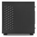 Sharkoon Pure Steel RGB - Midi Tower - PC - Schwarz - ATX - EATX - micro ATX - Mini-ITX - SSI CEB - SSI EEB - Stahl - Gehärtetes Glas - Multi