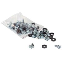Intellinet Cage Nut Set - Schrauben, Muttern und Unterlegscheiben für Rack