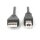 DIGITUS AK-300105-010-S - USB 2.0 Anschlusskabel, Typ A - B St/St, 1.0m, USB 2.0 konform, sw