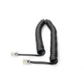 DIGITUS AK-460101-020-S - UAE Anschlusskabel, RJ10 St/St, 2.0m, CU, 4x7x0,12mm, flach, helic, sw