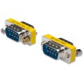 DIGITUS AK-610505-000-I - Gender Changer, D-Sub9 Metallgehäuse, M/M, mit Sechskantschraube