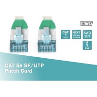 DIGITUS DK-1531-020-CO - CAT 5e SF-UTP Crossover-Patchkabel, Cu, PVC AWG 26/7, Länge 2 m, Farbe Grau