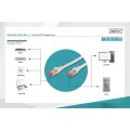 DK-1644-100/WH - CAT 6 S-FTP Patchkabel, Cu, LSZH AWG 27/7,  10 m,  Weiß