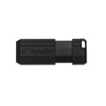 Verbatim PinStripe - USB-Stick 16 GB - Schwarz - 16 GB - USB Typ-A - 2.0 - 8 MB/s - Dia - Schwarz