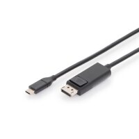 DIGITUS AK-300333-020-S - USB Type-C Adapterkabel, Type-C...