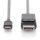 DIGITUS AK-300333-020-S - USB Type-C Adapterkabel, Type-C auf DP St/St, 2,0m, 4K/60Hz, 32,4 GB, CE, sw, gold