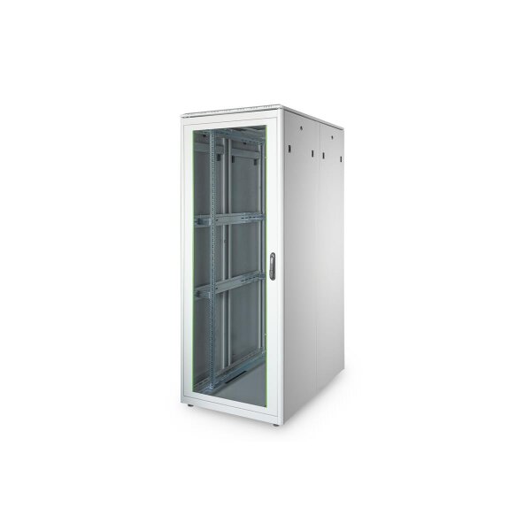 DIGITUS DN-19-42U-8/12-1 - 42HE Netzwerkschrank, Unique 2053x800x1200 mm, Farbe Grau (RAL 7035)