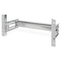 DIGITUS DN-19-DIN-4U - Hutschienenträger, 4HE, 178x483x223 mm, galvan. inkl. Hutschiene, variable Tiefe und Höhe