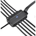 Thermaltake Commander FP - Systemlüfter-Hub - Schwarz