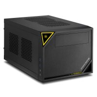 Sharkoon SHARK ZONE C10 - PC - Schwarz - Gelb - Mini-ITX...