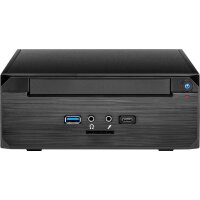 Inter-Tech MW-02 II - Mini Tower - PC - Schwarz - ITX - 4 cm - CE