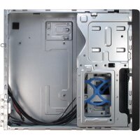 Inter-Tech IT-502 - Desktop - PC - Schwarz - micro ATX - Mini-ITX - 1U - Oben