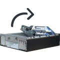 Inter-Tech IT-502 - Desktop - PC - Schwarz - micro ATX - Mini-ITX - 1U - Oben