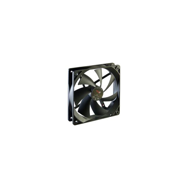 Inter-Tech F-120-S - Ventilator - 12 cm - 1200 RPM - Schwarz