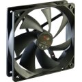 Inter-Tech F-120-S - Ventilator - 12 cm - 1200 RPM - Schwarz