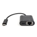 DIGITUS DN-3027 - USB-Type-C Gigabit Ethernet Adapter + PD mit Leistungsabgabefunktion