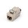 DIGITUS DN-93619-24 - CAT 6A Keystonebuchse, STP, werkzeugfrei, Staubsch int. Kabelmanager,Metall-Snap-In, Set: 24 Stk.