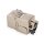 DIGITUS DN-93619-24 - CAT 6A Keystonebuchse, STP, werkzeugfrei, Staubsch int. Kabelmanager,Metall-Snap-In, Set: 24 Stk.
