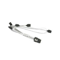 Supermicro CBL-0176L-02 - MiniSAS SFF-8087 - 4x SATA - Männlich/Männlich - Silber